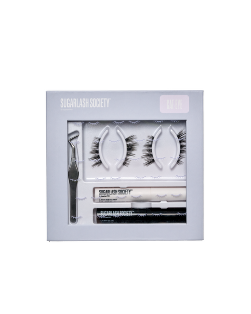Cat Eye Starter Kit false eyelash extensions.
