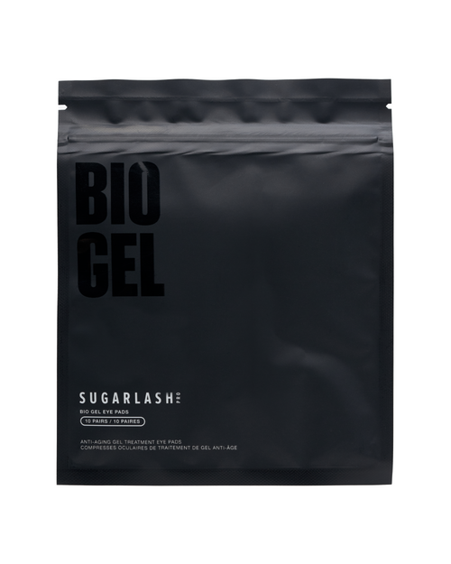 A Bag of Bright White Eye Pads With Gel for eyelash extension Artists