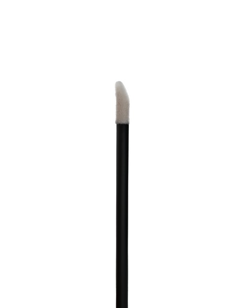 Close up of the end of a Flocked Applicator for lash extensions.