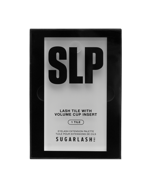 Eyelash Extensions Tile with Volume Cup Insert in its packaging.