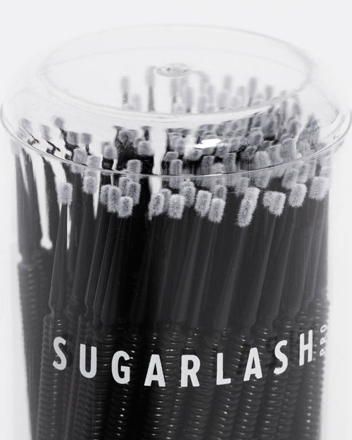 Package of Micro Brushes for eyelash extensions and brow services.