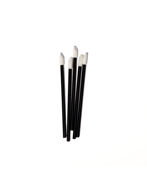 Multiple Flocked Applicators against a white background.