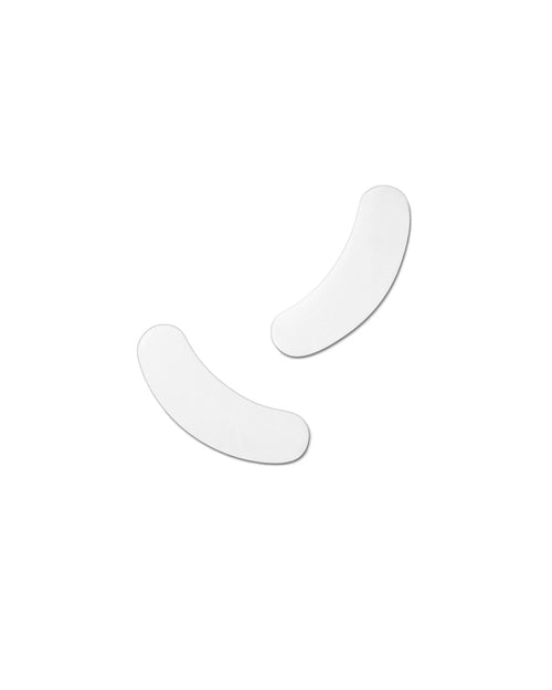 A pair of Gel Free Eye Pads against a white background.