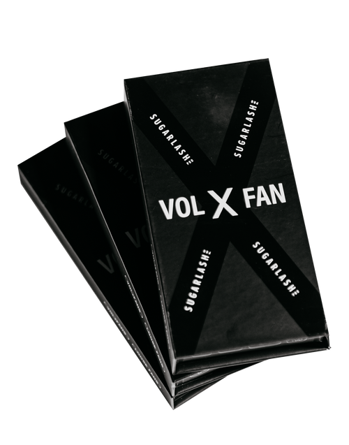 Trays of VOL-X Loose Pre-made Fans.