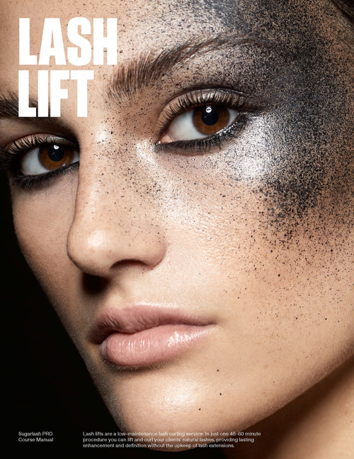 Cover of the Professional Lash Lift Manual.