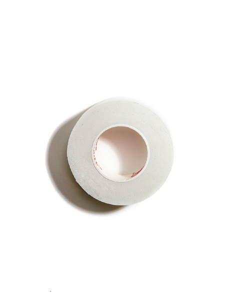 Roll of plastic skin safe tape.